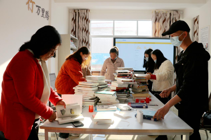 百千万文化工程：古城街道开展农家书屋管理员业务培训2