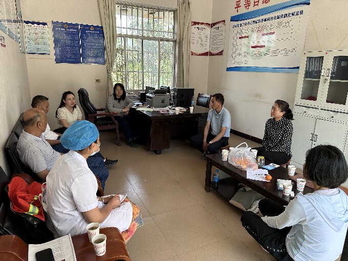 县人大到古城街道调研公共卫生服务体系建设情况