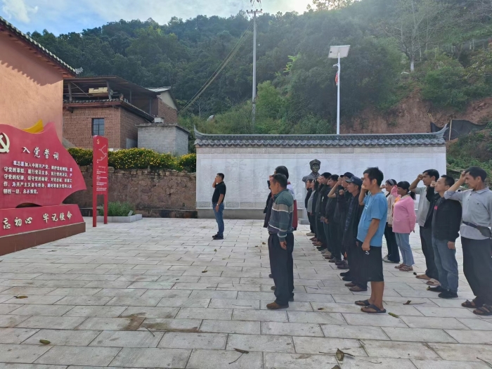 老厂乡：用“活”红色资源，让党的二十大精神“落地生根” (1)